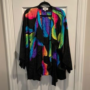 Yolanda Vintage Silk, Hand Painted Kimono